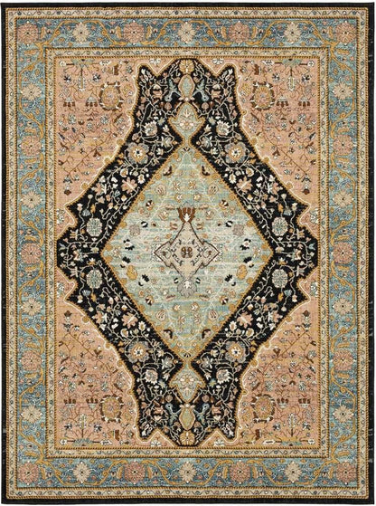 Karastan - Zephyr Bidjar Robins Egg Blue 2 4in x 7 10in Area Rug - 92124-60129-028094-IP veiw 1