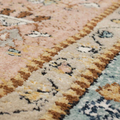 Karastan - Zephyr Bidjar Robins Egg Blue 5 3in x 7 10in Area Rug - 92124-60129-063094-IP veiw 5