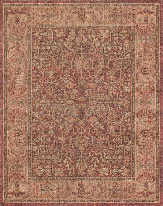 Karastan - Zula Athi River Red 2 4in x 8 Area Rug - R1223-272-028096-IP veiw 1