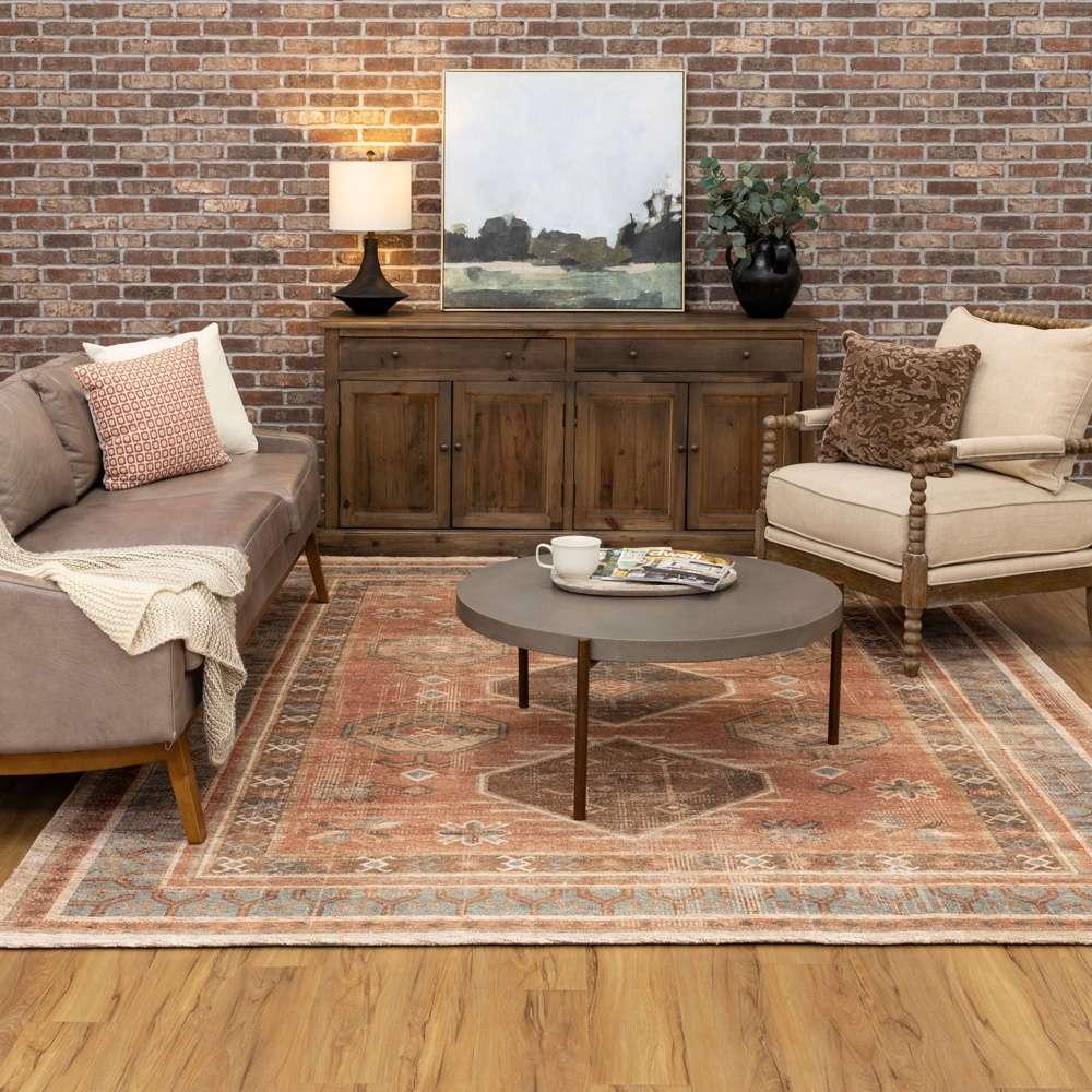 Karastan - Zula Kinshasa Antique 5 x 8 Area Rug - R1204-555-060096-IP veiw 4