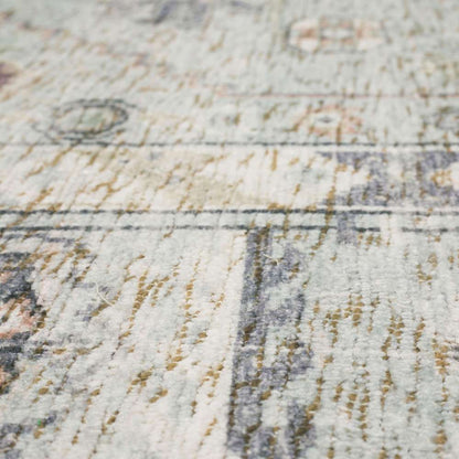 Karastan - Zula Prieska Light Teal 5 x 8 Area Rug - R1220-515-060096-IP veiw 4