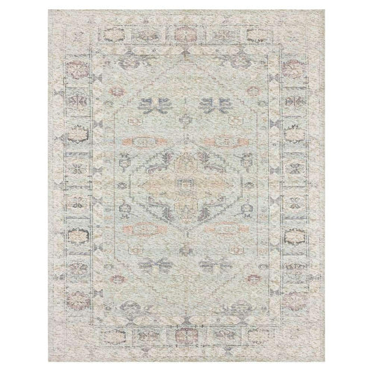 Karastan - Zula Prieska Light Teal 8 x 10 Area Rug - R1220-515-096120-IP veiw 1