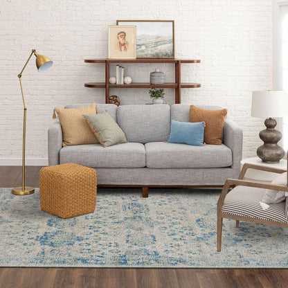 Karastan - Zula Witsand Blue 8 x 10 Area Rug - R1219-404-096120-IP veiw 4