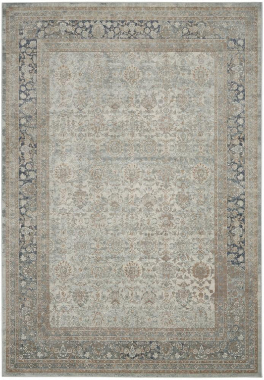 Kathy Ireland Home - Malta Area Rug - 9 x 12 Cloud - MAI10-99446376121 - CLOSEOUT veiw 1