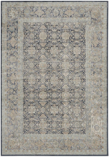 Kathy Ireland Home - Malta Area Rug - 53in x 77in Navy - MAI09-99446375971 - CLOSEOUT veiw 1