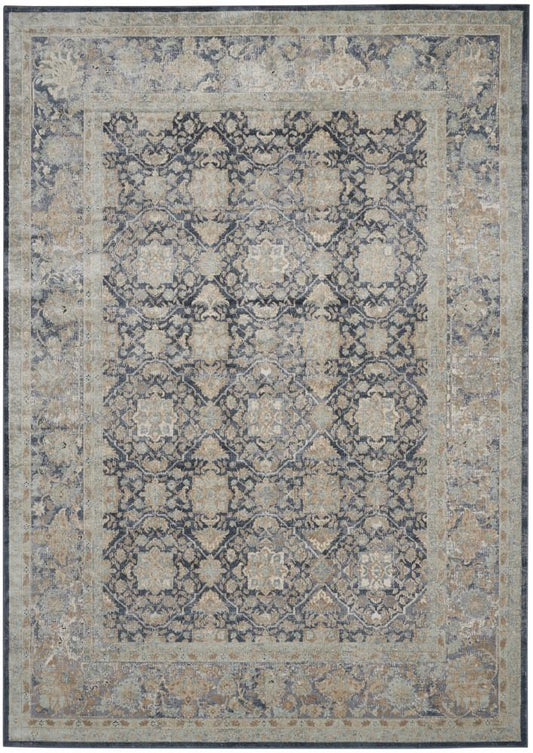 Kathy Ireland Home - Malta Area Rug - 710in x 1010in Navy - MAI09-99446375995 - CLOSEOUT veiw 1