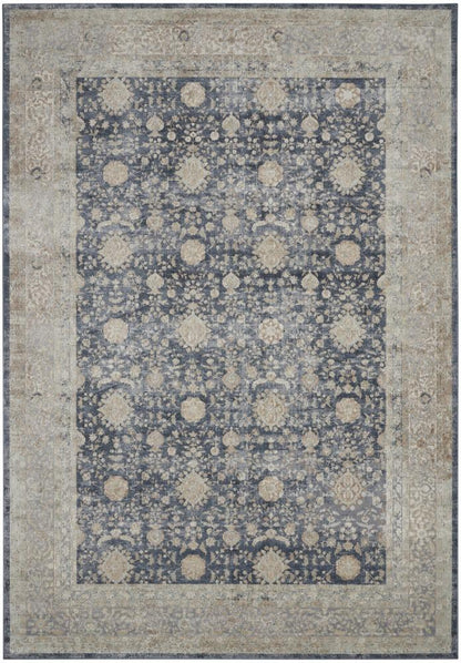 Kathy Ireland Home - Malta Area Rug - 710in x 1010in Navy - MAI07-99446375926 - CLOSEOUT veiw 1