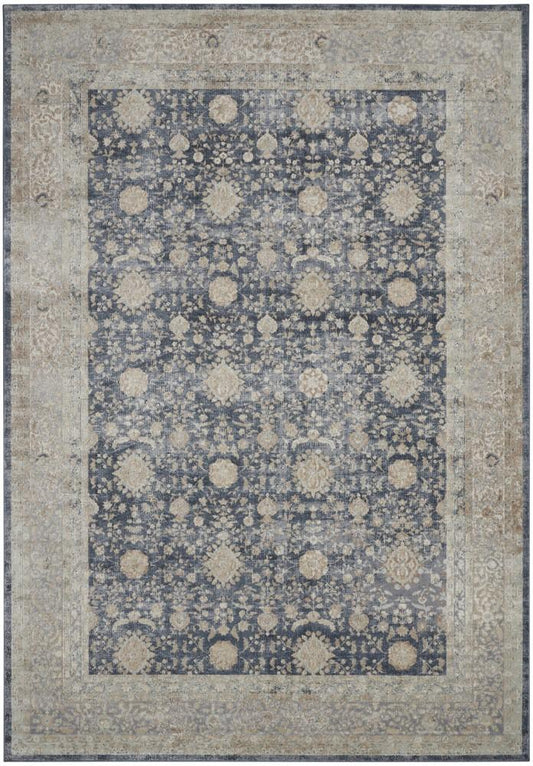 Kathy Ireland Home - Malta Area Rug - 9 x 12 Navy - MAI07-99446375933 - CLOSEOUT veiw 1