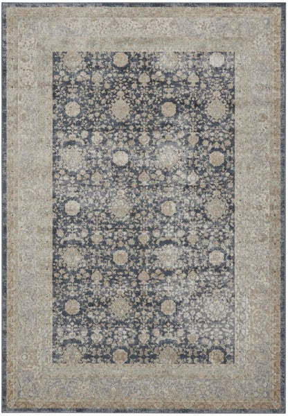 Kathy Ireland Home - Malta Area Rug - 53in x 77in Navy - MAI07-99446375919 - CLOSEOUT veiw 1