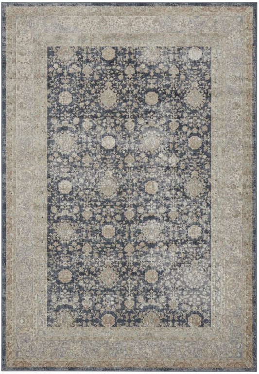 Kathy Ireland Home - Malta Area Rug - 53in x 77in Navy - MAI07-99446375919 - CLOSEOUT veiw 1