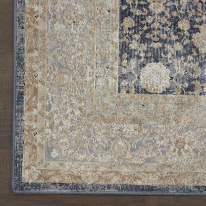 Kathy Ireland Home - Malta Area Rug - 53in x 77in Navy - MAI07-99446375919 - CLOSEOUT veiw 2