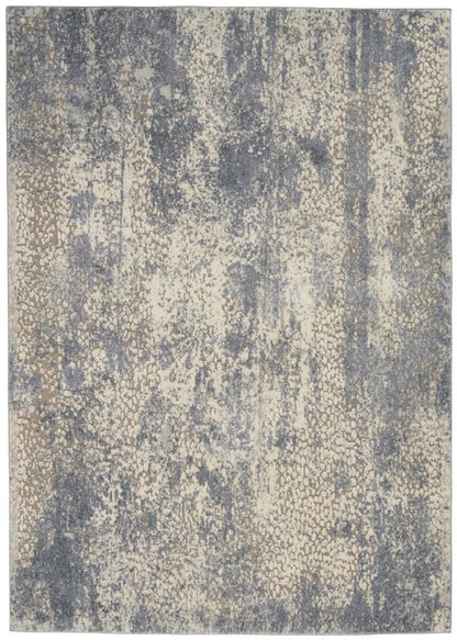 Kathy Ireland Home - Sahara KI391 Charcoal and Ivory 310in X 510in Area Rug - KI391-99446493378_CLOSEOUT veiw 1