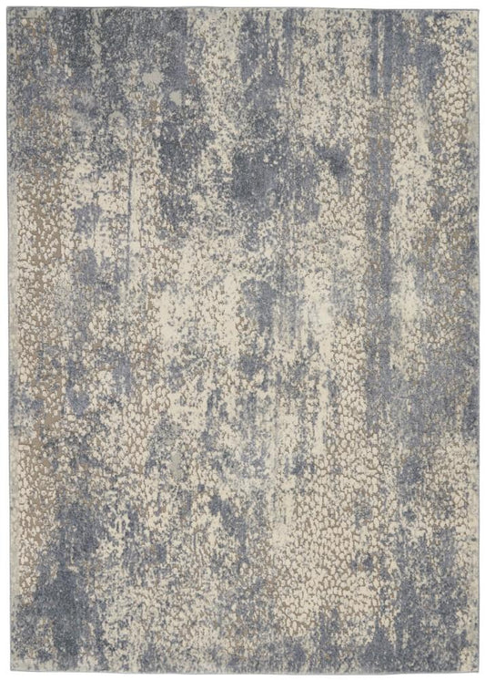 Kathy Ireland Home - Sahara KI391 Charcoal and Ivory 310in X 510in Area Rug - KI391-99446493378_CLOSEOUT veiw 1