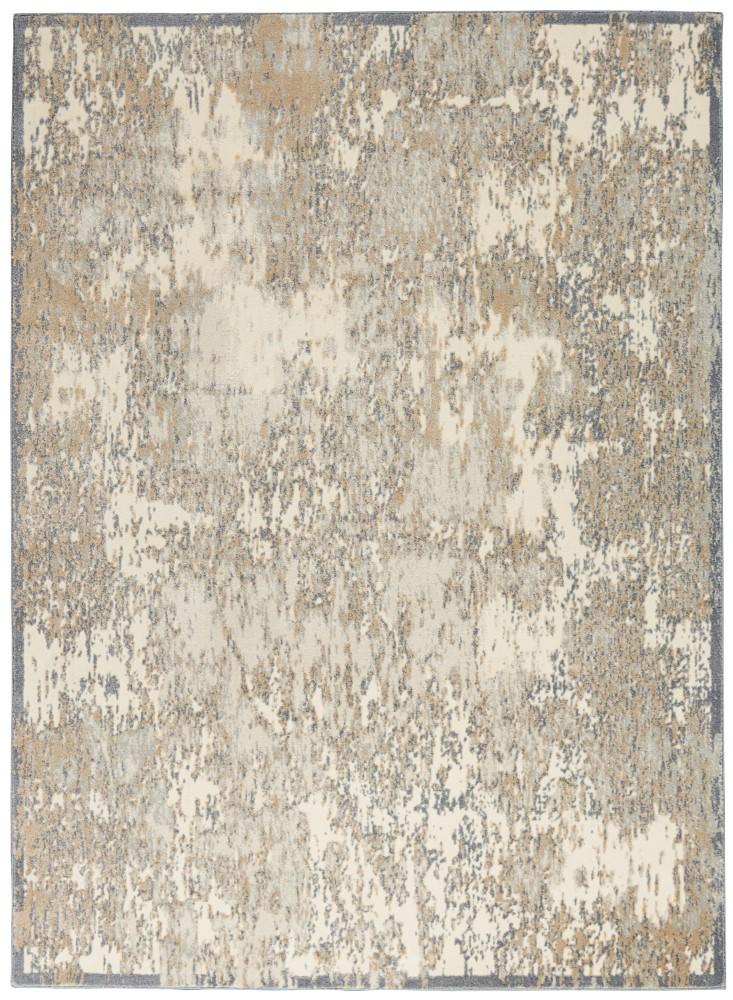 Kathy Ireland Home - Sahara KI392 Beige and Ivory 310in X 510in Area Rug - KI392-99446493484_CLOSEOUT veiw 1