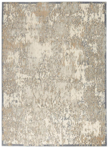 Kathy Ireland Home - Sahara KI392 Beige and Ivory 310in X 510in Area Rug - KI392-99446493484_CLOSEOUT veiw 1