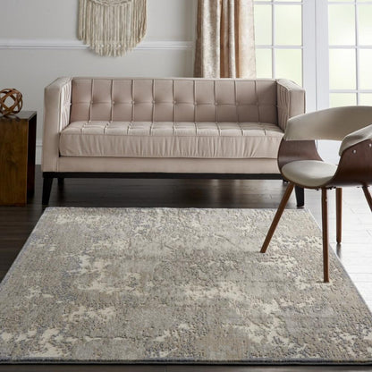 Kathy Ireland Home - Sahara KI392 Beige and Ivory 310in X 510in Area Rug - KI392-99446493484_CLOSEOUT veiw 2