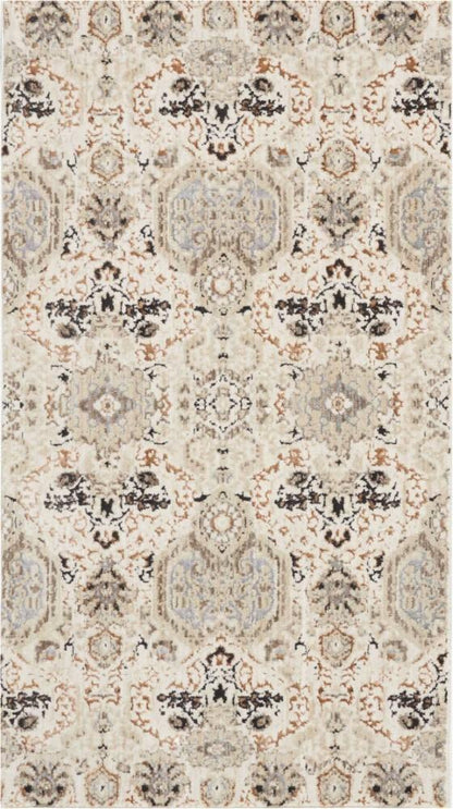 Kathy Ireland Home - Silver Screen Area Rug - 22in x 39in Grey/Slate - KI341-99446017314 - CLOSEOUT veiw 1