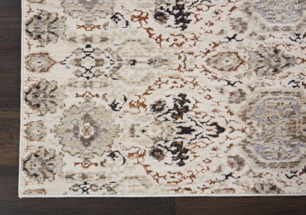 Kathy Ireland Home - Silver Screen Area Rug - 4 x 6 Grey/Slate - KI341-99446022936_CLOSEOUT veiw 2