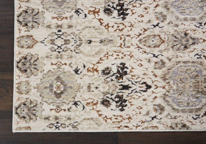 Kathy Ireland Home - Silver Screen Area Rug - 4 x 6 Grey/Slate - KI341-99446022936_CLOSEOUT veiw 2