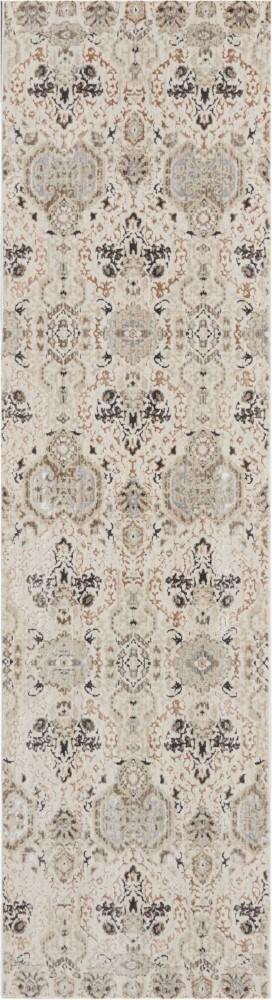 Kathy Ireland Home - Silver Screen Runner Area Rug - 22in x 76in Grey/Slate - KI341-99446021908_CLOSEOUT veiw 1