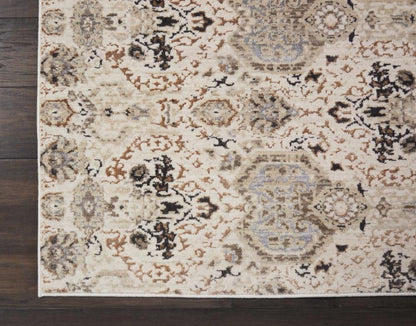 Kathy Ireland Home - Silver Screen Runner Area Rug - 22in x 76in Grey/Slate - KI341-99446021908_CLOSEOUT veiw 2