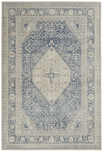 Kathy Ireland Home - Malta Area Rug - 311in x 57in Blue - MAI18-99446798015_CLOSEOUT veiw 1