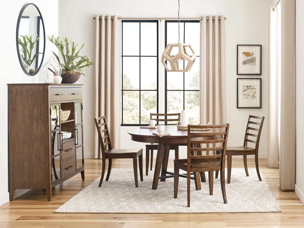 Kincaid Furniture - Abode Salter Round Dining Table Complete - 269-701P veiw 2