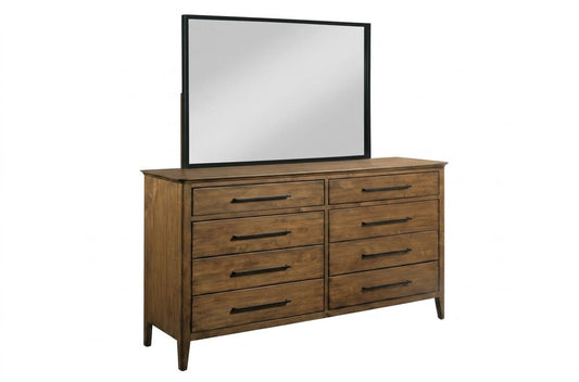 Kincaid Furniture - Abode Warm Brunette Larson Eight Drawer Dresser With Mirror - 269-130020 view 1