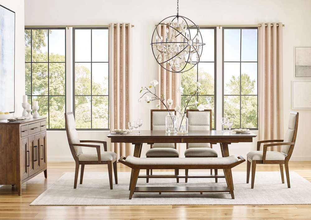 Kincaid Furniture - Abode Zane Trestle Table - 269-744 veiw 2