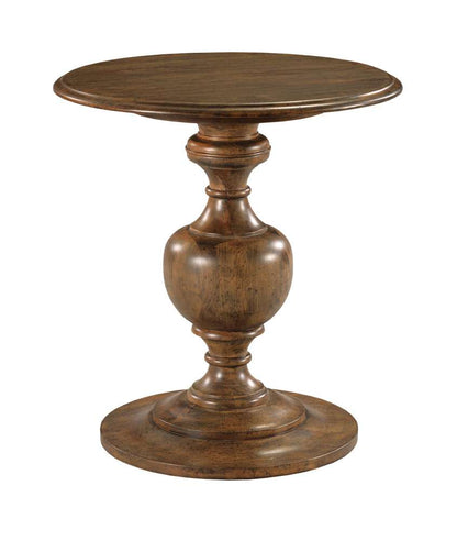 Kincaid Furniture - Ansley Barden Round End Table - 024-916_CLOSEOUT-KC veiw 1