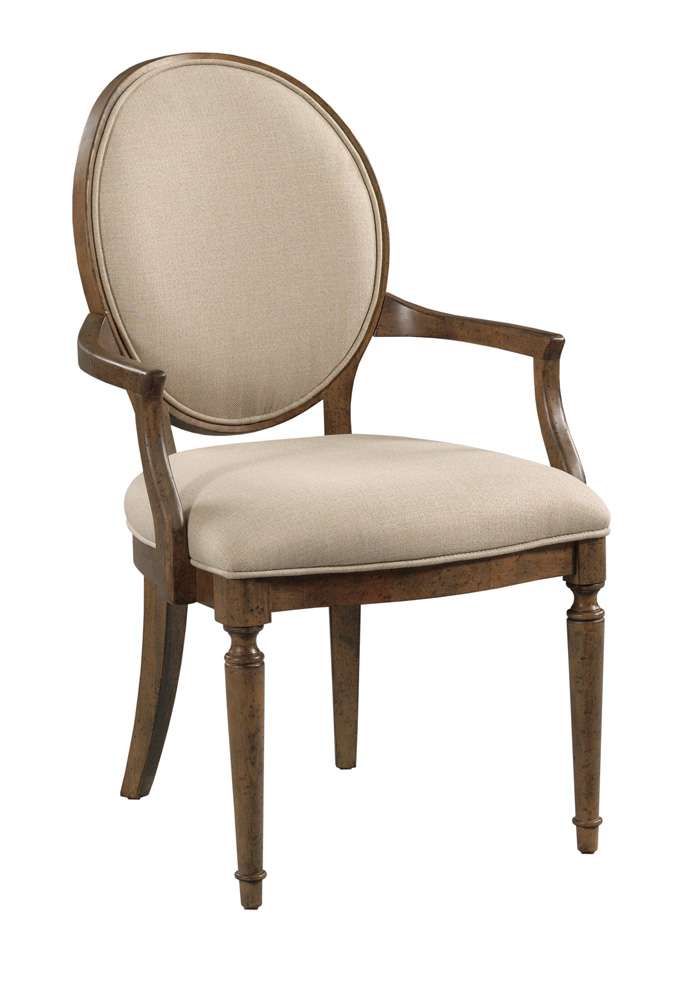 Kincaid Furniture - Ansley Cecil Oval Back Uph Arm Chair - 024-637_CLOSEOUT-KC veiw 1