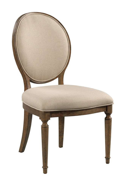 Kincaid Furniture - Ansley Cecil Oval Back Uph Side Chair - 024-636_CLOSEOUT-KC veiw 1
