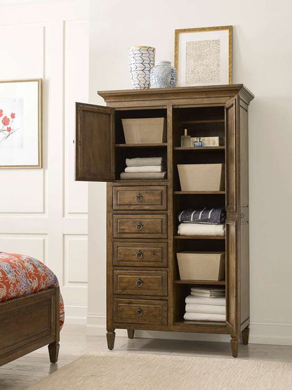 Kincaid Furniture - Ansley Hillgrove Door Cabinet - 024-270_CLOSEOUT-KC veiw 3