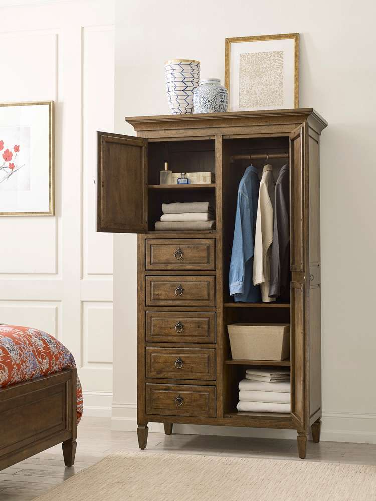 Kincaid Furniture - Ansley Hillgrove Door Cabinet - 024-270_CLOSEOUT-KC veiw 4