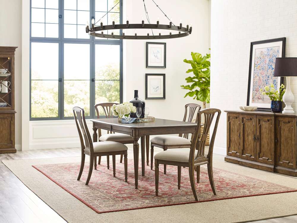 Kincaid Furniture - Ansley Nichols Rectangular Dining Table - 024-744_CLOSEOUT-KC veiw 4