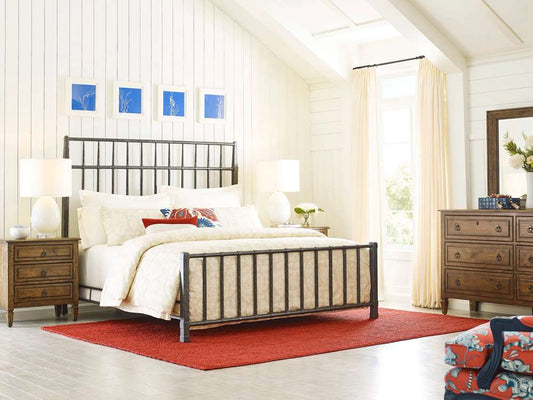 Kincaid Furniture - Ansley Sylvan Queen Metal Bed Complete - 024-300P veiw 2