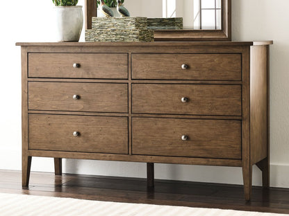 Kincaid Furniture - Arbor Bark Glenwood Dresser With Mirror - 537-130B040B view 2