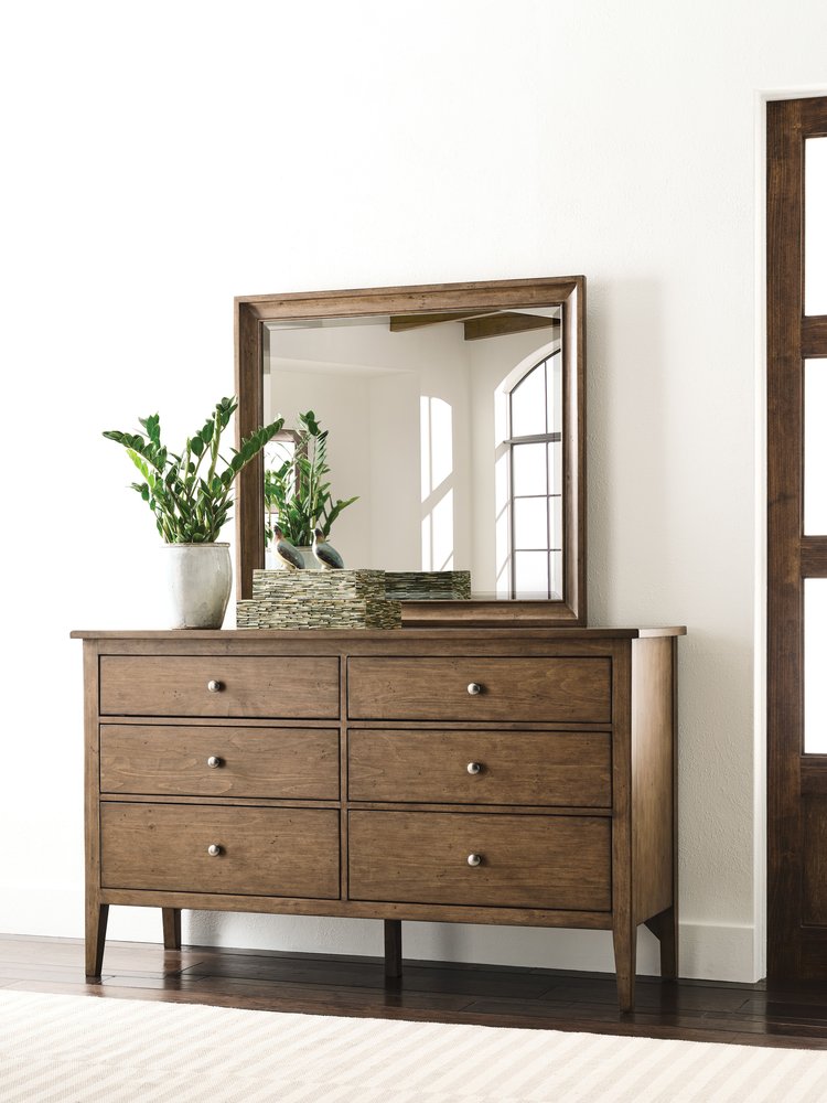 Kincaid Furniture - Arbor Bark Glenwood Dresser With Mirror - 537-130B040B view 5