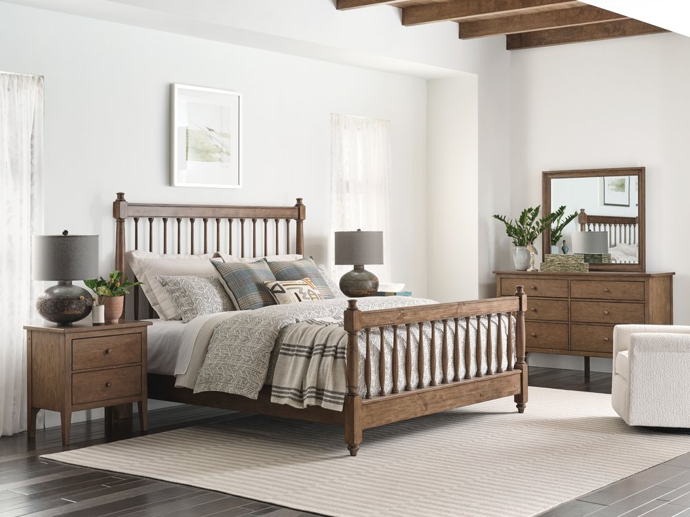 Kincaid Furniture - Arbor Bark Glenwood Dresser With Mirror - 537-130B040B view 7