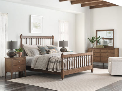 Kincaid Furniture - Arbor Bark Glenwood Dresser With Mirror - 537-130B040B view 8