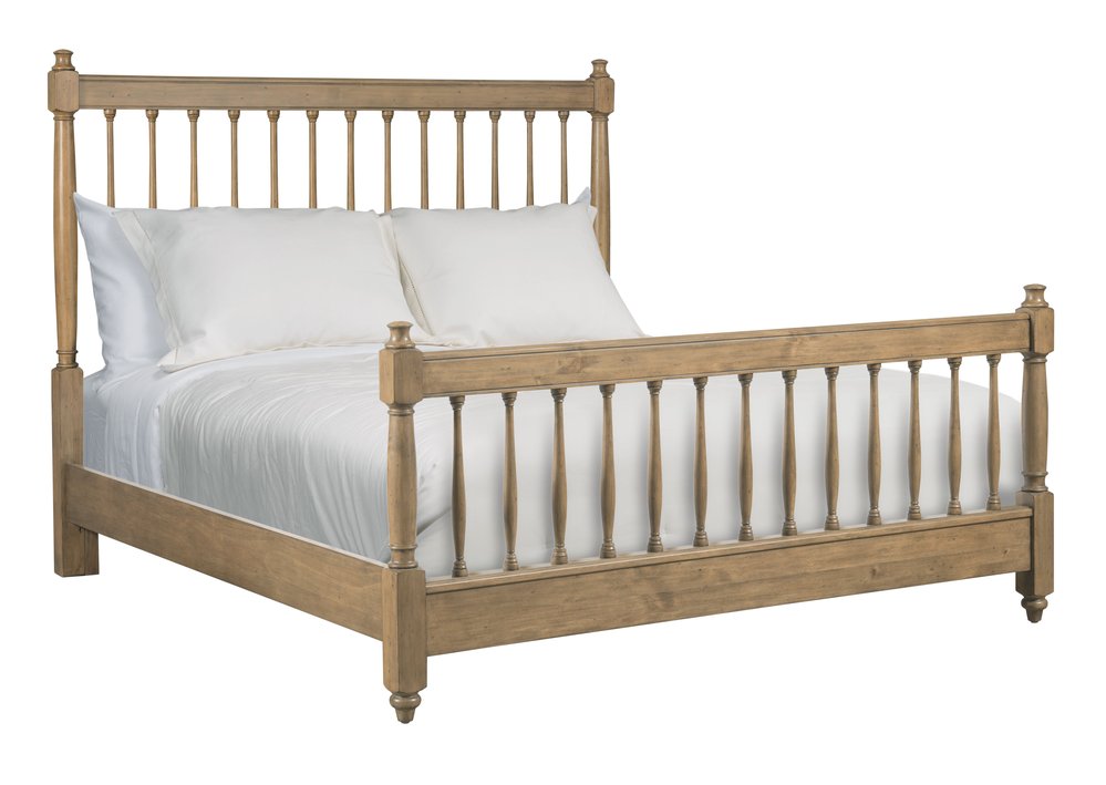 Kincaid Furniture - Arbor Oatmeal Arbor King Spindle Panel Bed - 537-326OP view 1