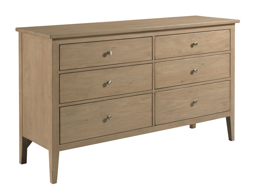 Kincaid Furniture - Arbor Oatmeal Glenwood Dresser With Mirror - 537-130O040O view 3