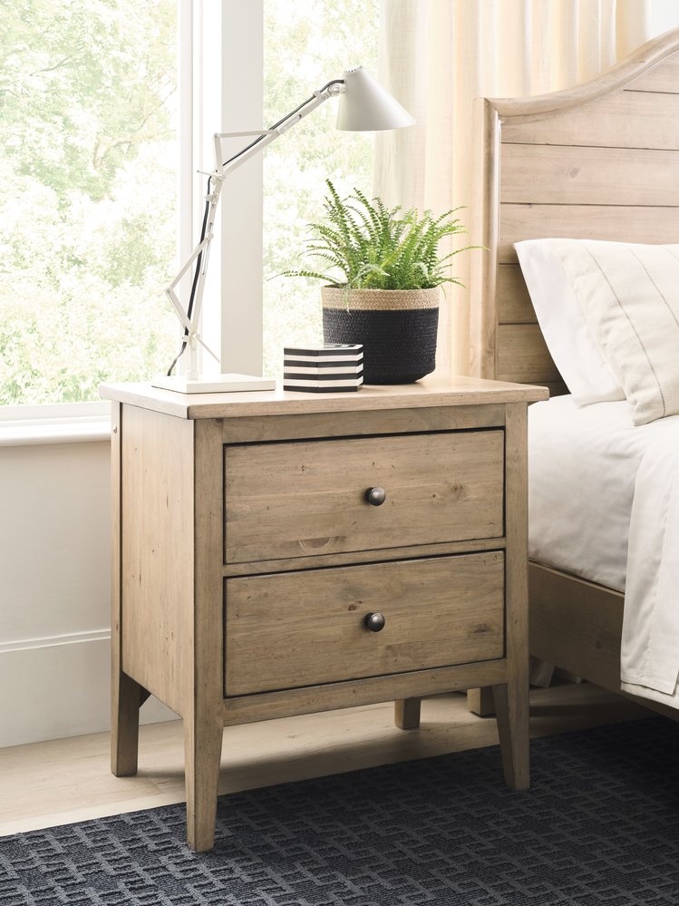 Kincaid Furniture - Arbor Oatmeal Glenwood Nightstand - 537-420O view 2
