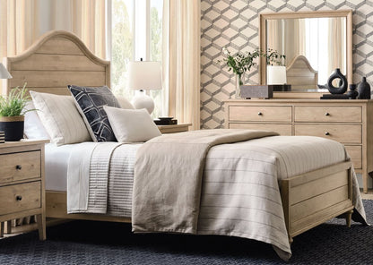 Kincaid Furniture - Arbor Oatmeal Woodlawn California King Panel Bed - 537-318OP view 2