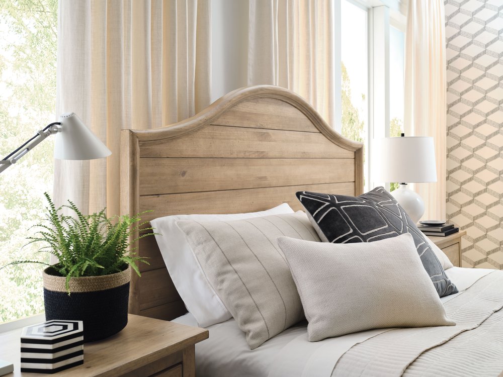 Kincaid Furniture - Arbor Oatmeal Woodlawn California King Panel Bed - 537-318OP view 3