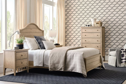 Kincaid Furniture - Arbor Oatmeal Woodlawn California King Panel Bed - 537-318OP view 5