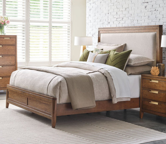 Kincaid Furniture - Aspire Aspire Cherry Affinity California King Upholstered Bed - 430-318P view 2