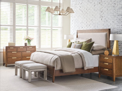 Kincaid Furniture - Aspire Aspire Cherry Affinity King Upholstered Bed - 430-316P view 6