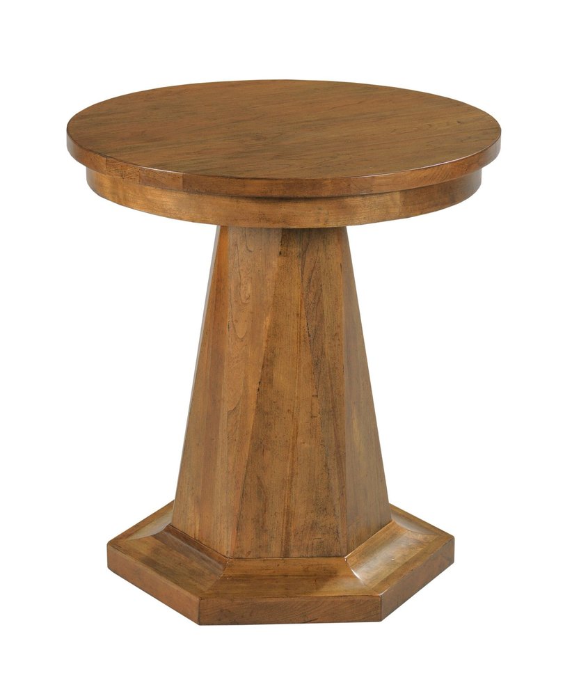 Kincaid Furniture - Aspire Aspire Cherry Array Round Chairside Table - 430-917 view 1