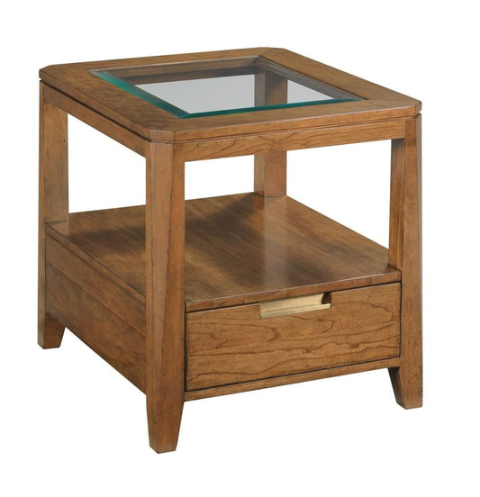 Kincaid Furniture - Aspire Aspire Cherry Clarity Drawer End Table - 430-915 view 1
